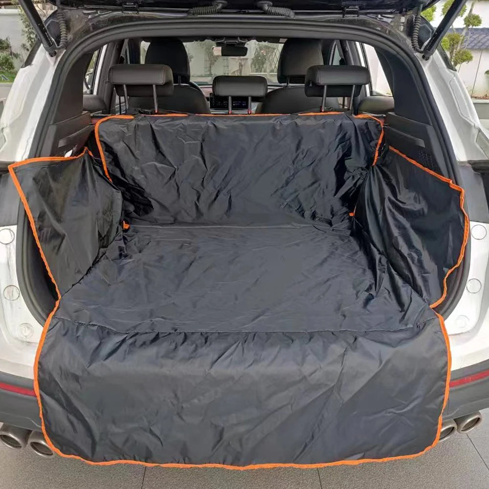 SUV Cargo Liner - Waterproof Trunk Seat Cover for Back Cargo Area, Universal Fit - AUTO FLOW ZONE 