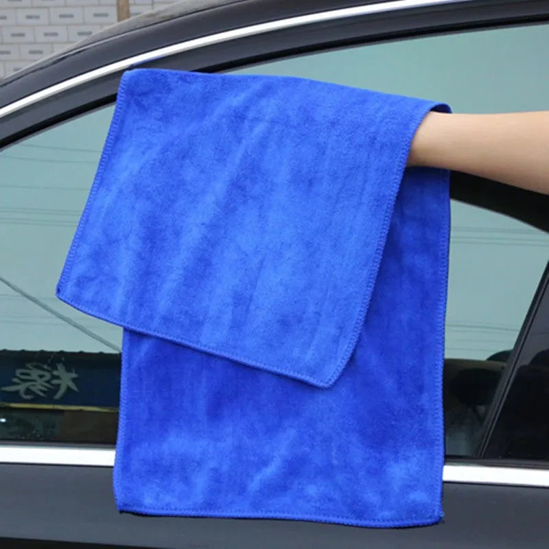 1-20Pcs Microfiber Towels Car Wash Drying Cloth Towel Household Cleaning Cloths Auto Detailing Polishing Cloth Home Clean Tools - AUTO FLOW ZONE 