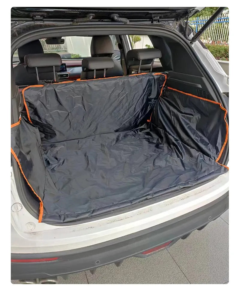 SUV Cargo Liner - Waterproof Trunk Seat Cover for Back Cargo Area, Universal Fit - AUTO FLOW ZONE 