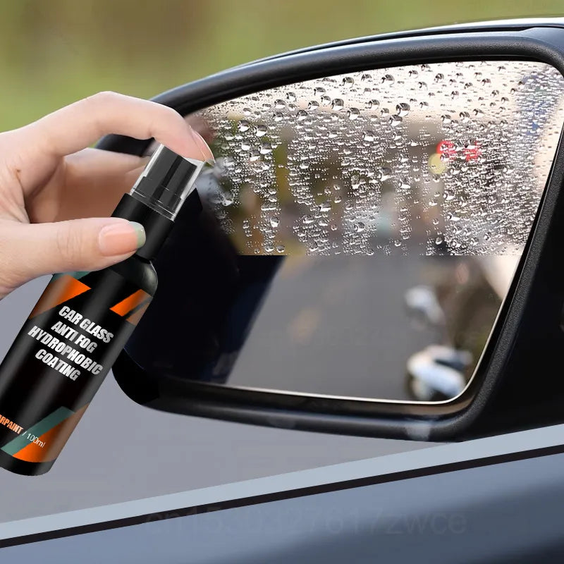 Water Repellent Spray  Anti Rain Coating For Car Glass Hydrophobic Anti-rain Car Liquid Windshield Mirror Mask Auto Polish Kit - AUTO FLOW ZONE 