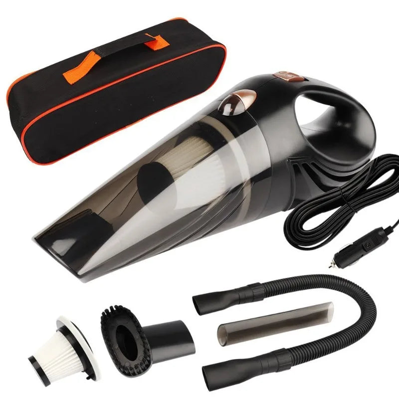 Car Vacuum Cleaner Car Accessories Small 12V High Power Handheld Portable Car Vacuum Kit Essentials For Travel