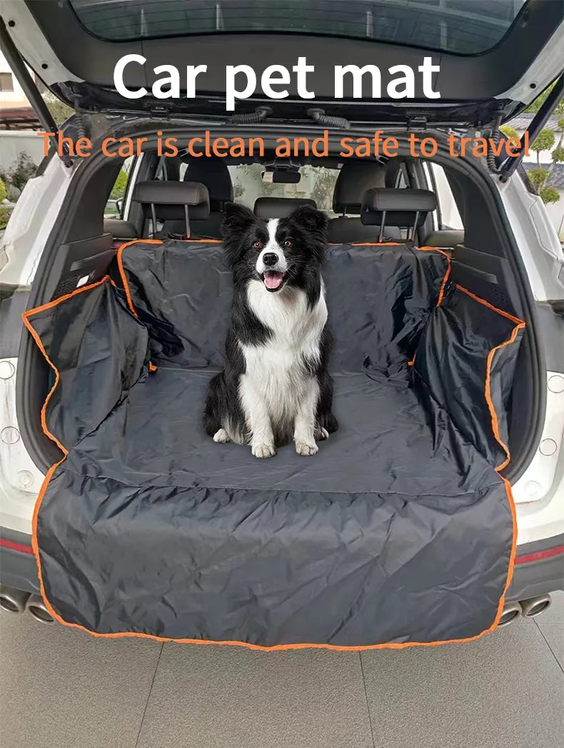 SUV Cargo Liner - Waterproof Trunk Seat Cover for Back Cargo Area, Universal Fit - AUTO FLOW ZONE 